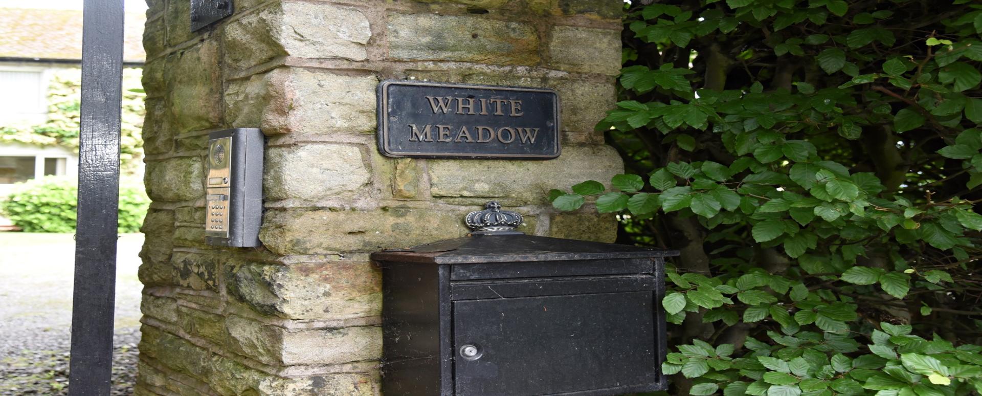 White Meadow Entrance